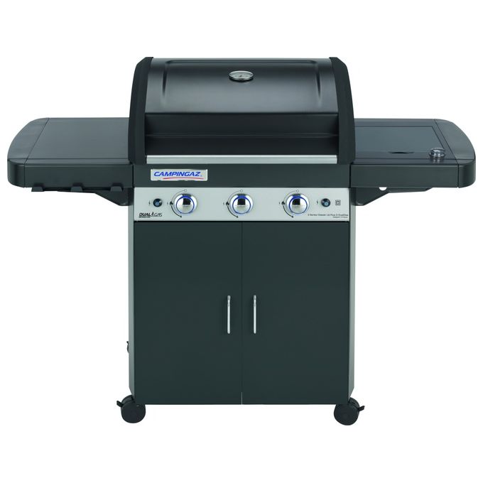 Campingaz Barbecue Series 3 Classic LS Plus D DualGas Compatibile per Grigliate Perfette in Giardino con Funzionalita' Avanzate di Cottura