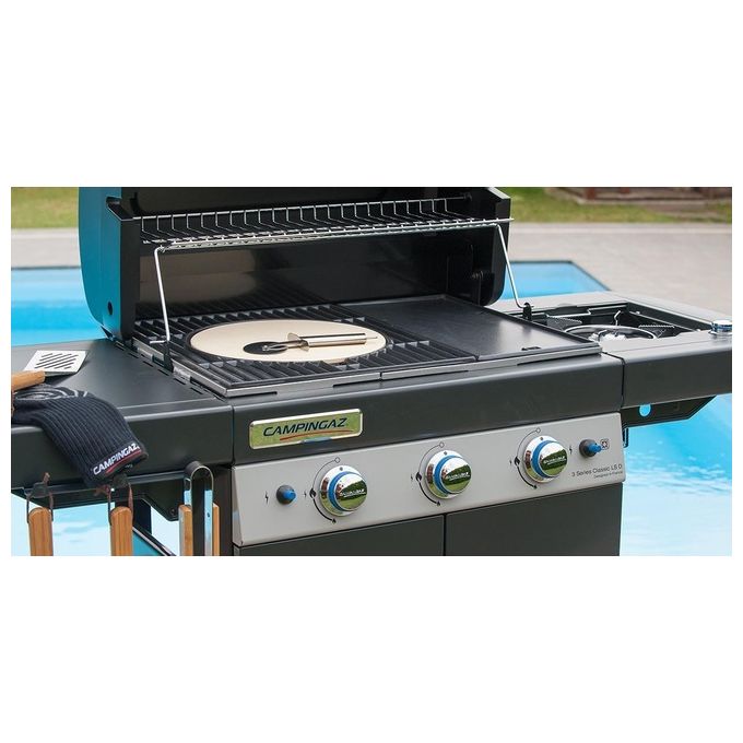 Campingaz Barbecue Series 3 Classic LS Plus D DualGas Compatibile per Grigliate Perfette in Giardino con Funzionalita' Avanzate di Cottura