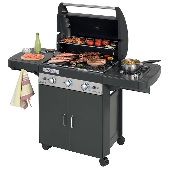 Campingaz Barbecue Series 3 Classic LS Plus D DualGas Compatibile per Grigliate Perfette in Giardino con Funzionalita' Avanzate di Cottura
