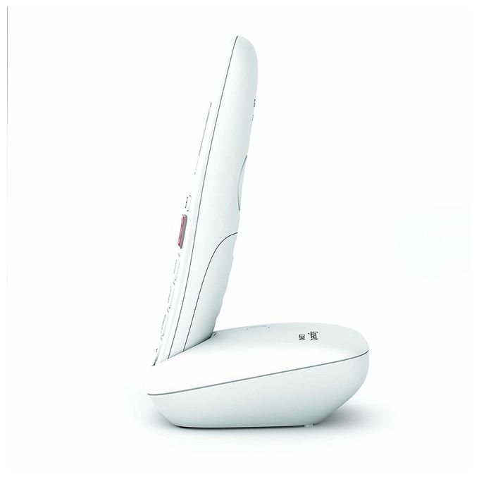 Gigaset E290 Cordless DECT-GAP Senior Display 2'' Vivavoce Rubrica Bianco