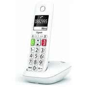 Gigaset E290 Cordless DECT-GAP Senior Display 2'' Vivavoce Rubrica Bianco