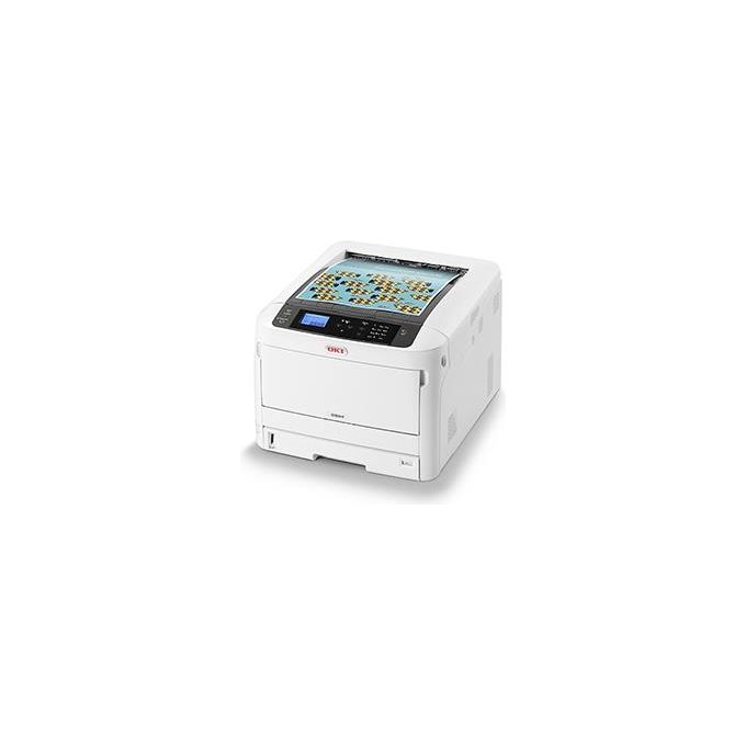 Oki C824dn Stampante Laser Led a Colori A3 26-26ppm 300ff Duplex Lan Usb