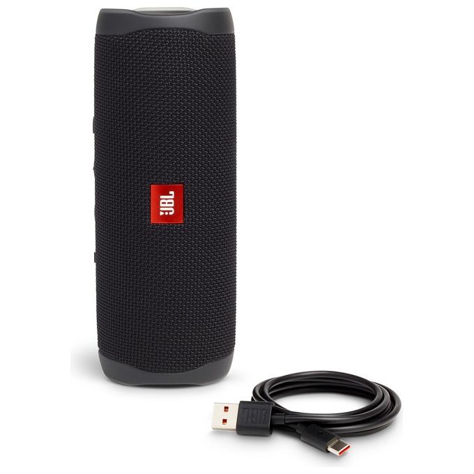 JBL JBLFLIP5BLKEU Flip 5 Cassa Bluetooth Portatile 20W IPX7 PartyBoost Autonomia 12h colore Nero