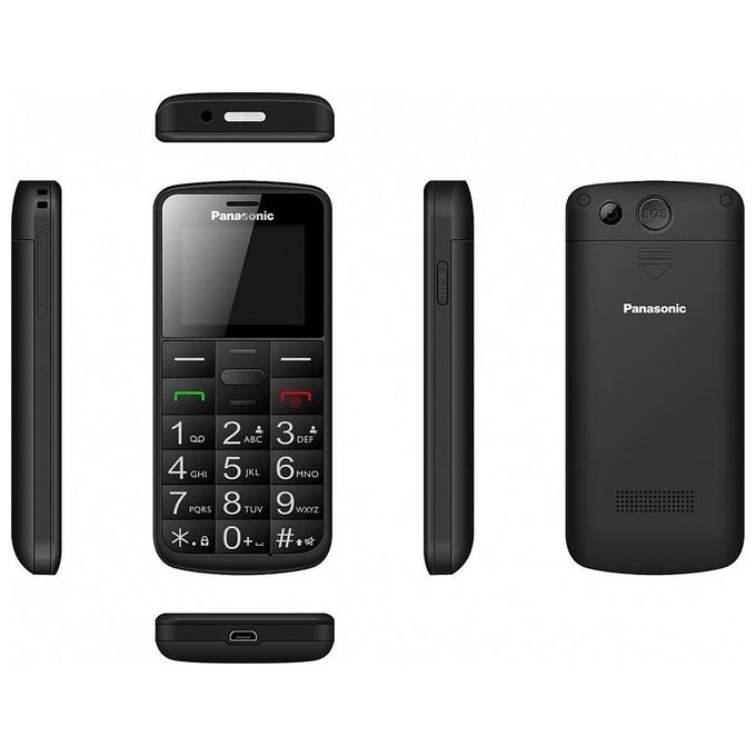 Panasonic Easy Phone 1,77'' Dual Sim Nero