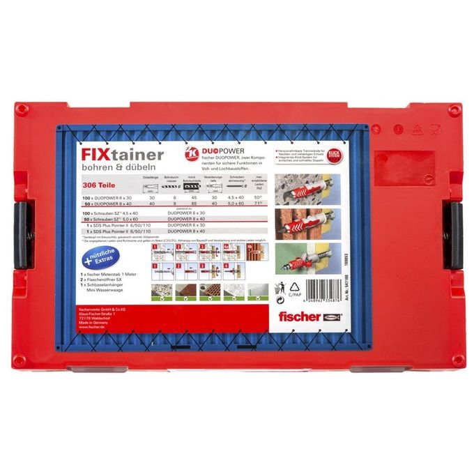 Fischer FIXtainer Punte e Tasselli