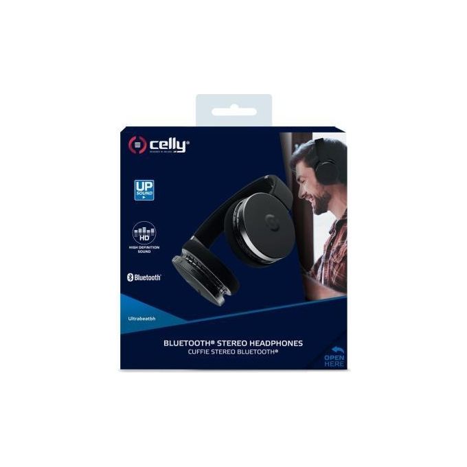 Celly Ultra Beat Auricolari Bluetooth Stereo Nero
