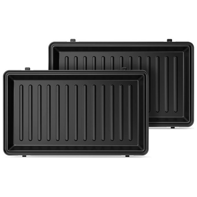 Philips HD2350-80 Serie 5000 Tostiera per Panini Sandwich e Waffle 3 Piastre Antiaderenti Removibili 750W colore Nero