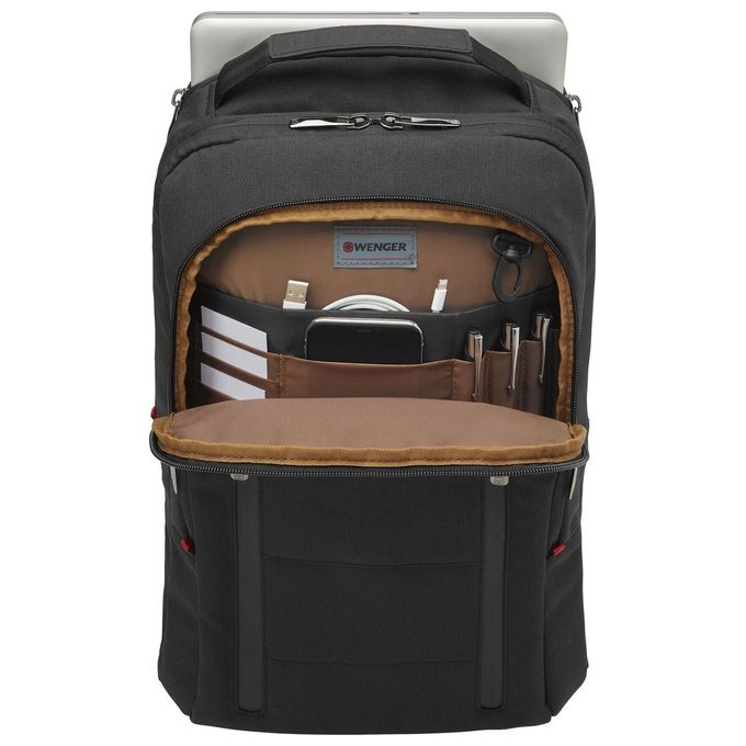 Wenger City Traveler Carry-On Zaino per Notebook fino a 16''  Nero