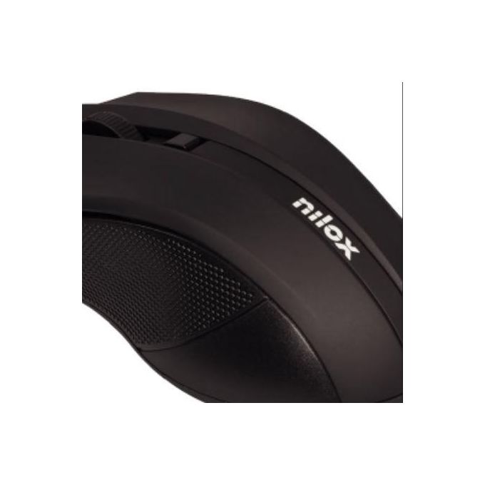 Nilox Mouse Ottico Usb 1600Dpi Nero