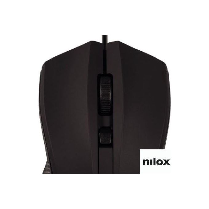 Nilox Mouse Ottico Usb 1600Dpi Nero