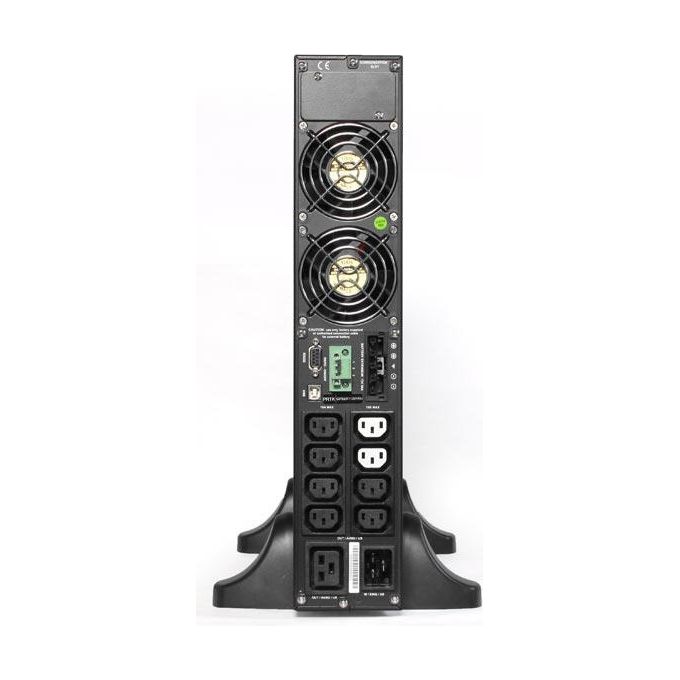 Riello SDH1500 Sentinel Dual 1500VA 1350W 8 Prese AC Tecnologia VRLA Raffreddamento Attivo Display LCD colore Nero