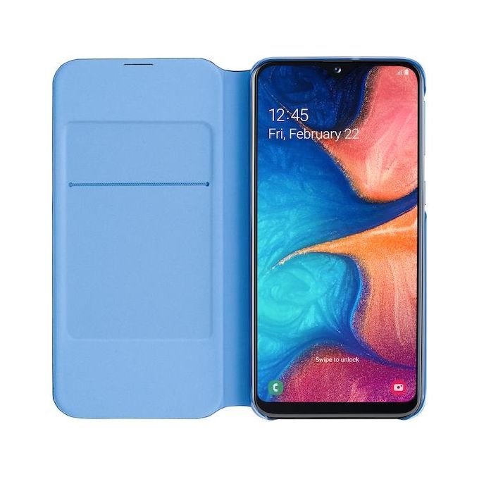 Samsung Wallet Cover Black Galaxy a20e