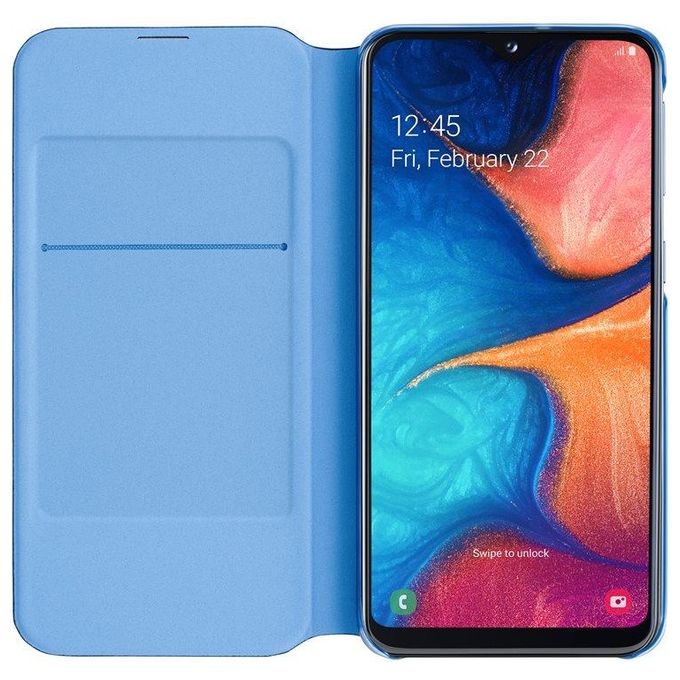 Samsung Wallet Cover Black Galaxy a20e