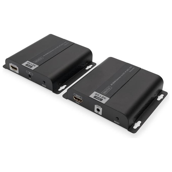 Digitus Estensore 4K Hdmi via Cavo di Rete anche per IP Poe 120mt