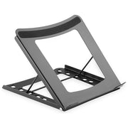 Digitus DA-90368 Supporto per Notebook regolabile 5 posizioni 10'' 15'' 5 Kg struttura aperta colore Nero