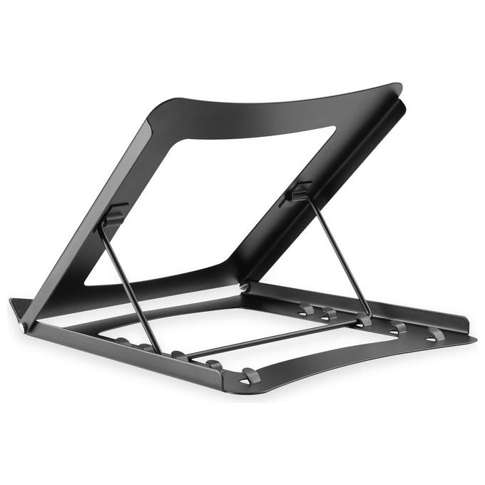Digitus DA-90368 Supporto per Notebook regolabile 5 posizioni 10'' 15'' 5 Kg struttura aperta colore Nero