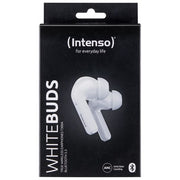 Intenso 3720302 White Buds T302A Auricolari TWS In Ear ANC Bluetooth 5.3 35 ore IPX4 colore Bianco