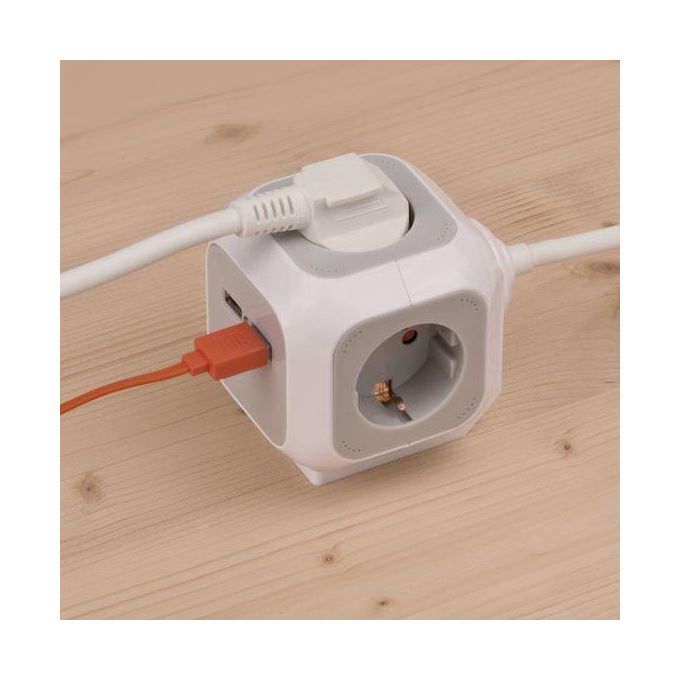 Brennenstuhl USB-Charger 4-Fold Socket Cube