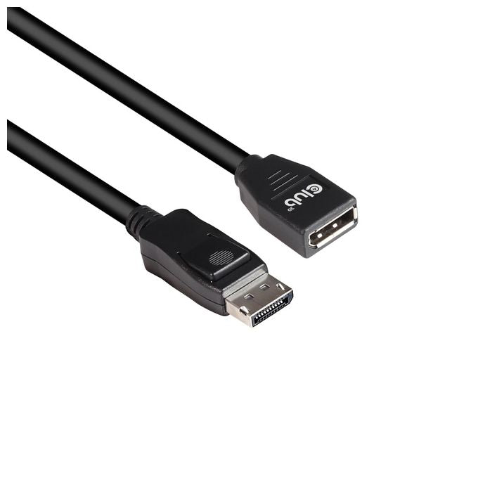 Club3D Cavo DisplayPort 1.4 Hbr3 Ext M-F 2mt