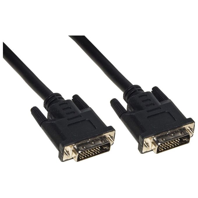 Link cavo dvi-d 24+1 per monitor maschio-maschio dual Link mt. 2