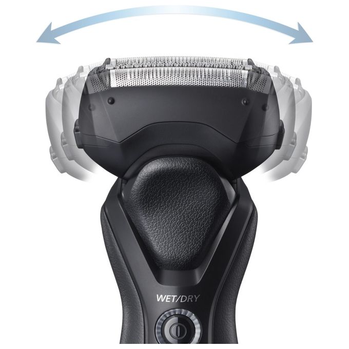 Panasonic ES-RT37-K503 Rasoio elettrico WetandDry 3 testine autonomia 54 min colore Nero