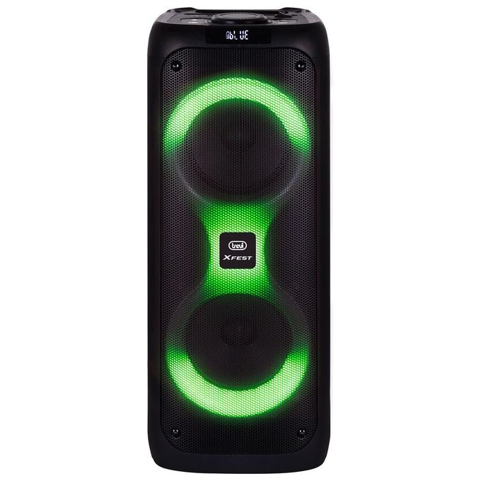 Trevi XF 480 KB XFest Altoparlante Amplificato Portatile 35W Wireless Karaoke USB Micro SD AUX-IN TWS Batteria Integrata colore Nero