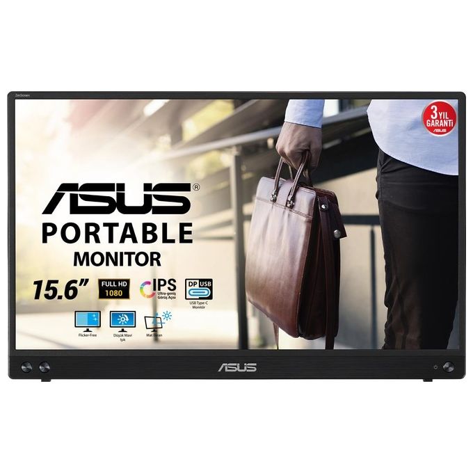 ASUS 90LM0381-B01370 ZenScreen Monitor Portatile 15.6'' Full HD IPS LED USB-C 60 Hz colore Nero