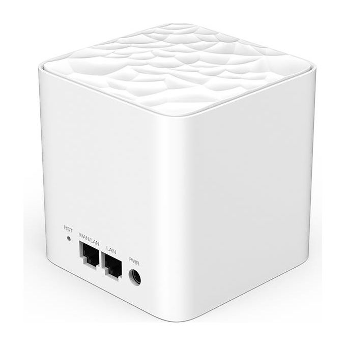 Tenda Nova MW3 2 X Vera Dual-Band Mesh WLAN AC1200 Router Alexa Connettore 4 Porte LAN Ethernet Back Haul QoS