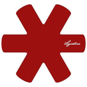 Lagostina Ingenio Smart Set Proteggi Padelle Antiaderenti Cotone 4 Pezzi Rosso