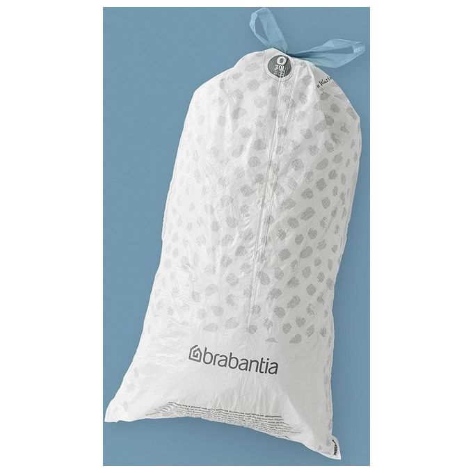 Brabantia PerfectFit Sacchi Immondizia Tipo O 30 Litri 40 Pezzi