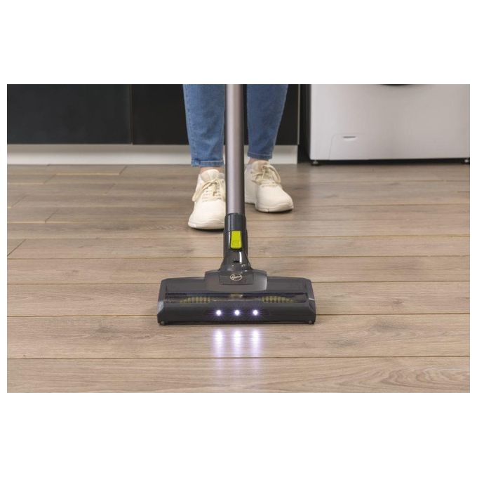 Hoover HF110H HF1 Aspirapolvere Senza Filo Ciclonico Senza Sacchetto 0.9 L 170W autonomia 30 min colore Grigio Lime