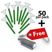 VisibleDust 16908143 Tamponi Ultra MXD-100 Kit di Pulizia per Sensore Fotocamera 50 pezzi colore Verde