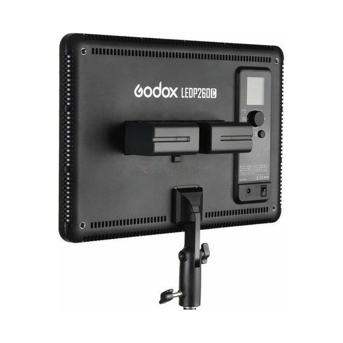 Godox LEDP260C Pannello LED Bicolor 30W 2200 lux CRI 95 Temperatura 3300K 5600K Telecomando Wireless 433MHz