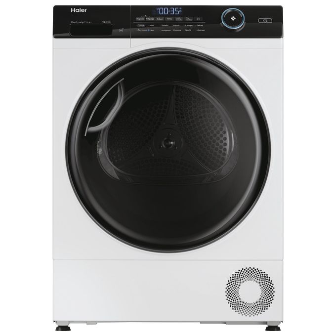 Haier HD110-A2959E-IT I-Pro Serie 5 Asciugatrice Pompa di Calore 11 Kg Classe E Wi-Fi I-Refresh Hygienic (85x60x63 cm) colore Bianco