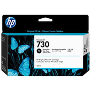 HP 730 cartuccia inchiostro originale 130 ml nero per foto  DesignJet T1700, T1700 PostScript, T1700dr, T1700dr PostScript