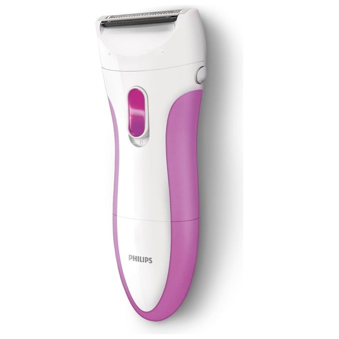 Philips HP6341-00 SatinShave Essential Rasoio Elettrico Wet and Dry Bianco-Rosa