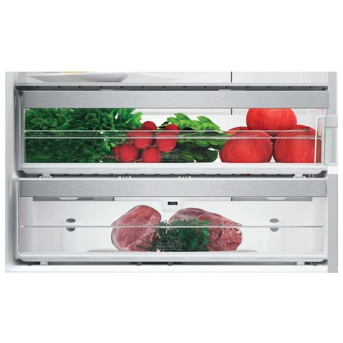 Hotpoint HA70BE 72 X Frigorifero Combinato 462 L 195 cm Classe E 40 dB No Frost colore Acciaio Inox