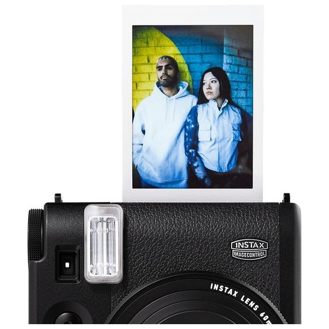 Fujifilm MINI 99 Fotocamera Istantanea 6 Effetti Colore Doppio Scatto Controllo Esposizione e Flash colore Nero