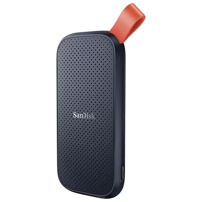 SanDisk SDSSDE30-2T00-G26 SSD Portatile Esterna 2 TB USB 3.2 Gen 2 800 MB-s Resistente alle cadute colore Nero