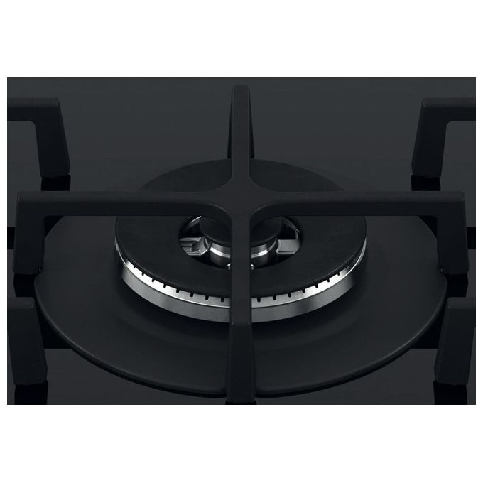 Whirlpool GOA7523NB1 Ambient Urban Piano cottura a gas 73 cm 5 fuochi da incasso in vetro colore Nero
