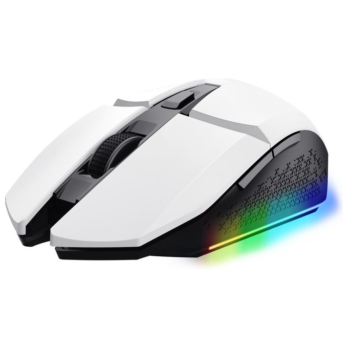 Trust GXT 110 Felox Wireless Mouse Gaming Wireless Bianco