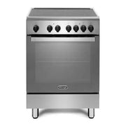 De'Longhi DMX 64 VL Cucina Libera Installazione Vetroceramica 60x60 cm 4 Fuochi Forno Elettrico Multifunzione 69 L Classe A colore Inox