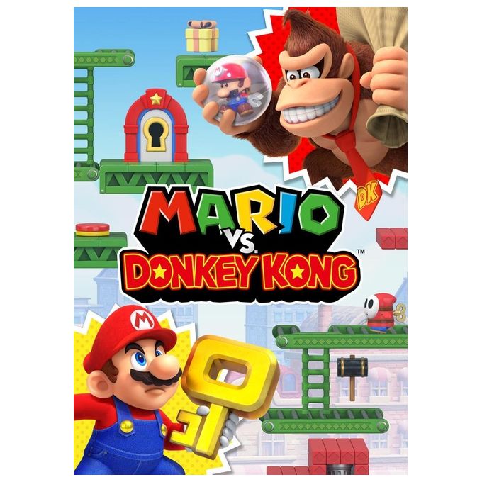 Nintendo NIN10011852 Mario vs. Donkey Kong Videogioco Nintendo Switch Edizione Standard PEGI 3 Co-op Locale 2 Giocatori