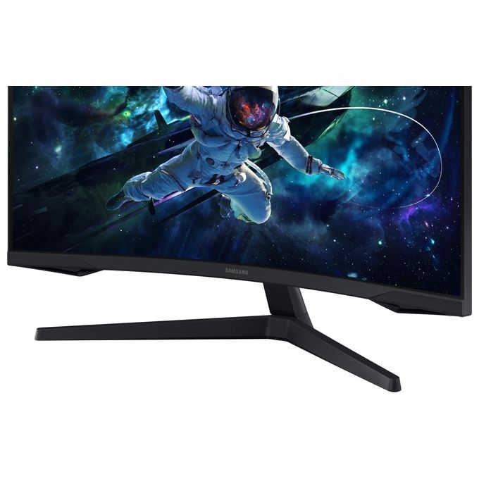 Samsung LS32CG552EUXEN Odyssey G5 Monitor Gaming Curvo 32'' QHD 2560x1440 VA 165Hz 1ms HDR10 AMD FreeSync colore Nero