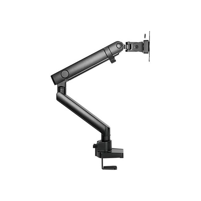 ICY BOX IB-MS313-T Supporto per Monitor da Scrivania 1 Display fino a 81,3 cm (32'') 8 Kg VESA 75x75 100x100 Regolabile Rotazione 360° Inclinazione -45° a 90° con Gestione Cavi Fissaggio a Morsa colore Nero