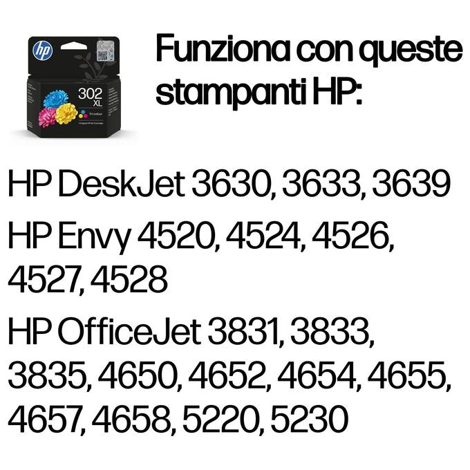 Hp 302xl Tri-color ink Cartridge
