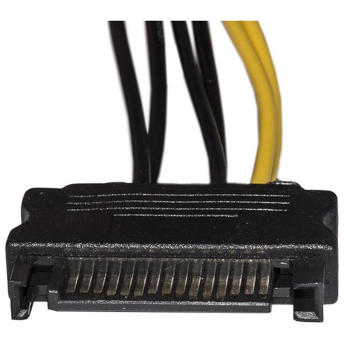 Link cavo sata 15 poli maschio - 6 poli pci express cm 15