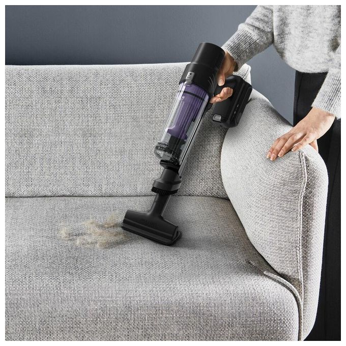 Rowenta RH6A35WO X-Pert 7.60 Aspirapolvere a Bastone 2 in 1 Senza Filo Ciclonico Senza Sacchetto 0.44 L 140 W 45 min 81 dB colore Viola Argento