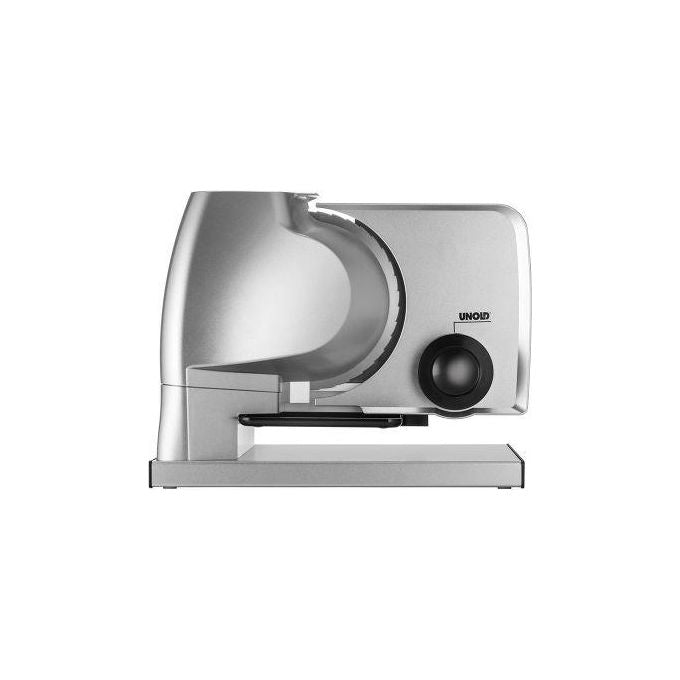 Unold Affettatrice Metallo Plus 100W a Filamento Libero in Acciaio Inox