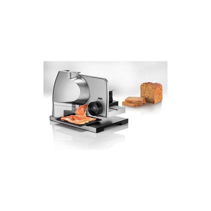 Unold Affettatrice Metallo Plus 100W a Filamento Libero in Acciaio Inox